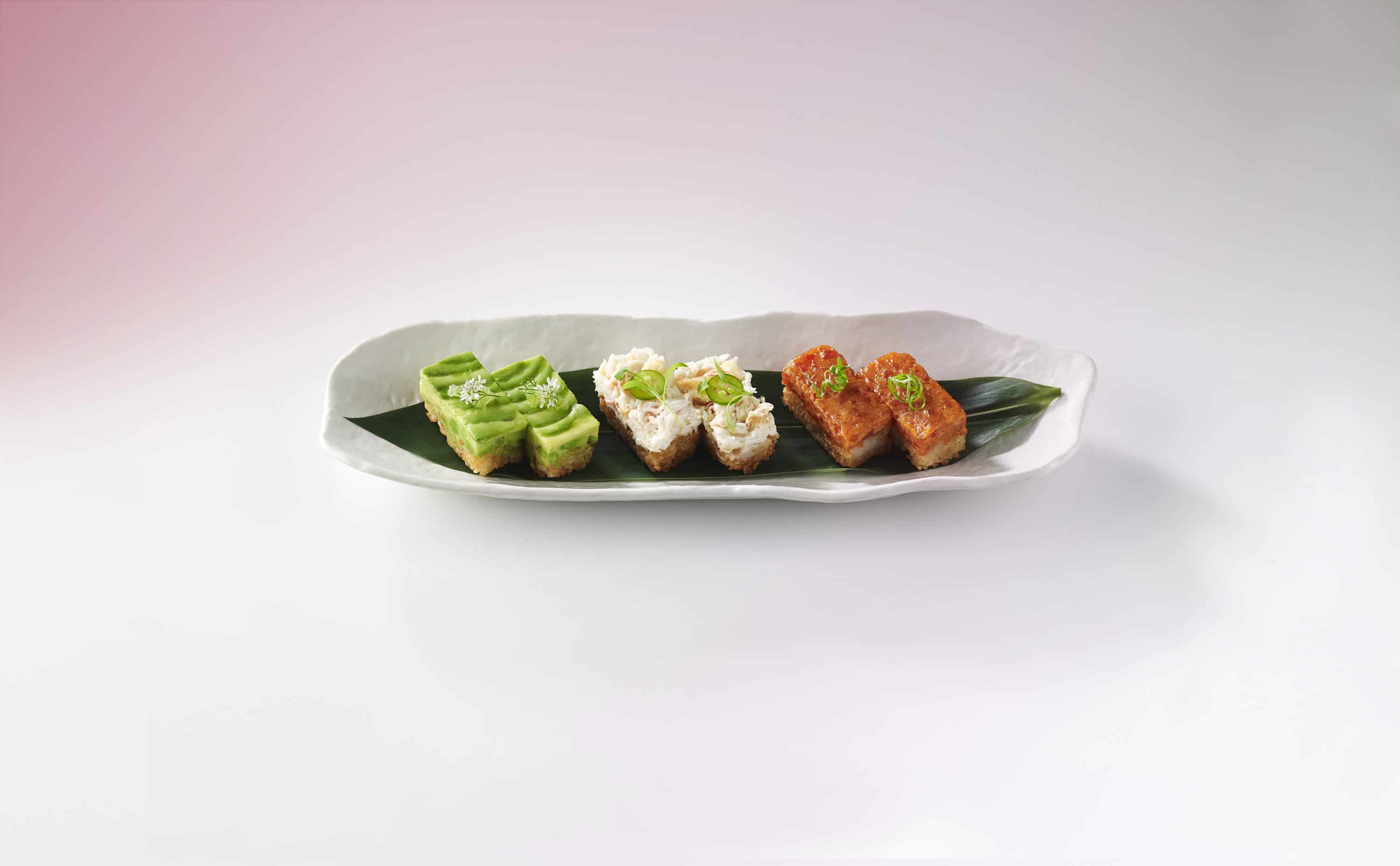 sushi plate gradient