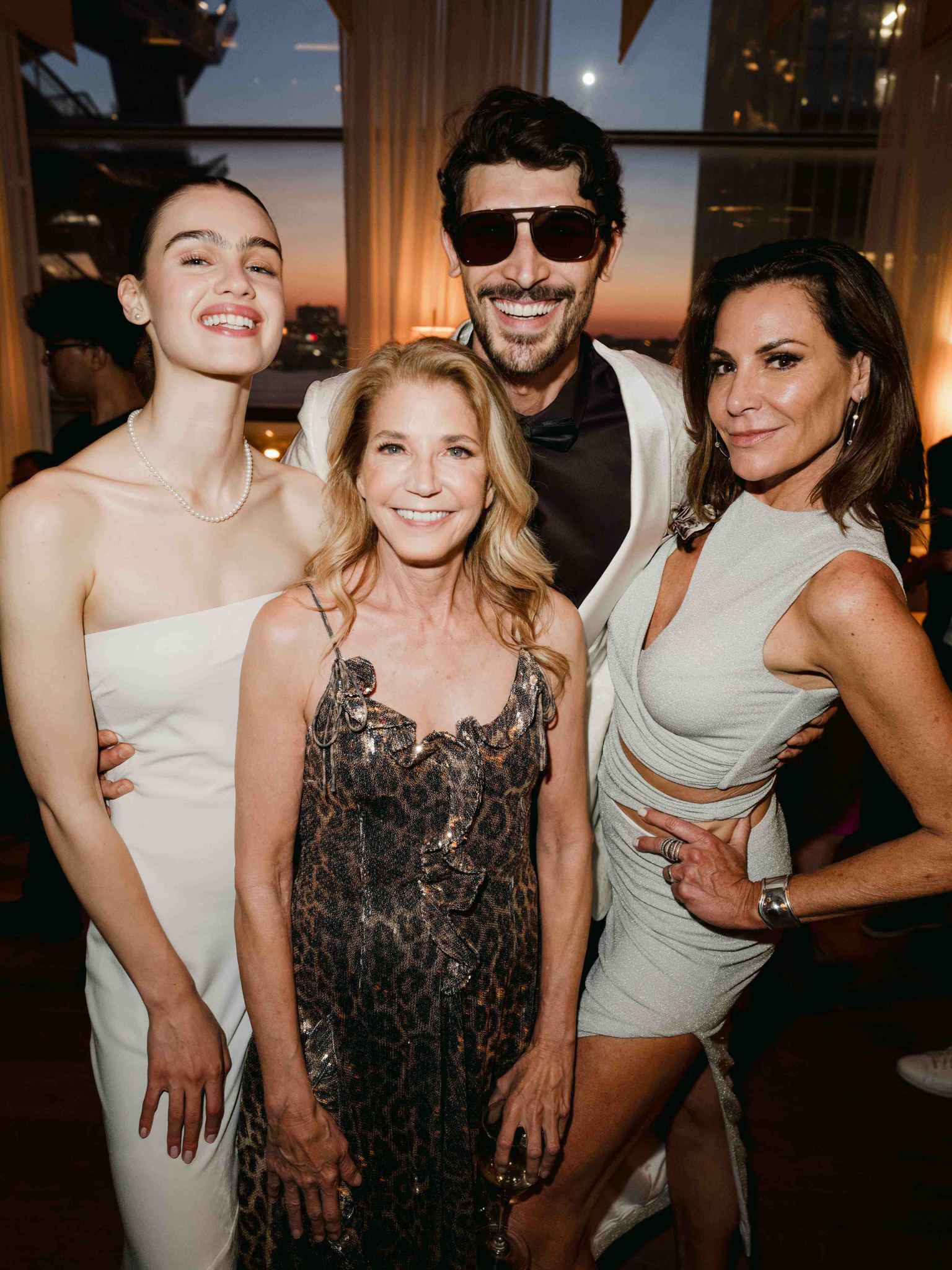 Anna Lira, Candace Bushnell, Pablo Ferrari, Luann de Lesseps