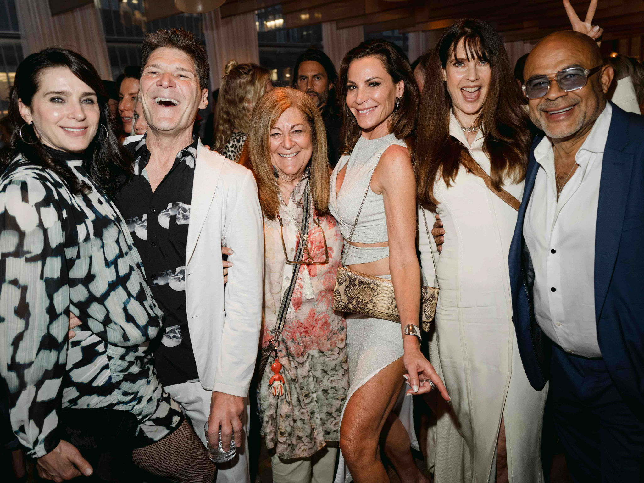 Michele Hicks, Carrie Macfadden, Greg Calejo, Fern Mallis, Luann de Lesseps, Carol Alt, Ezequiel De La Rosa